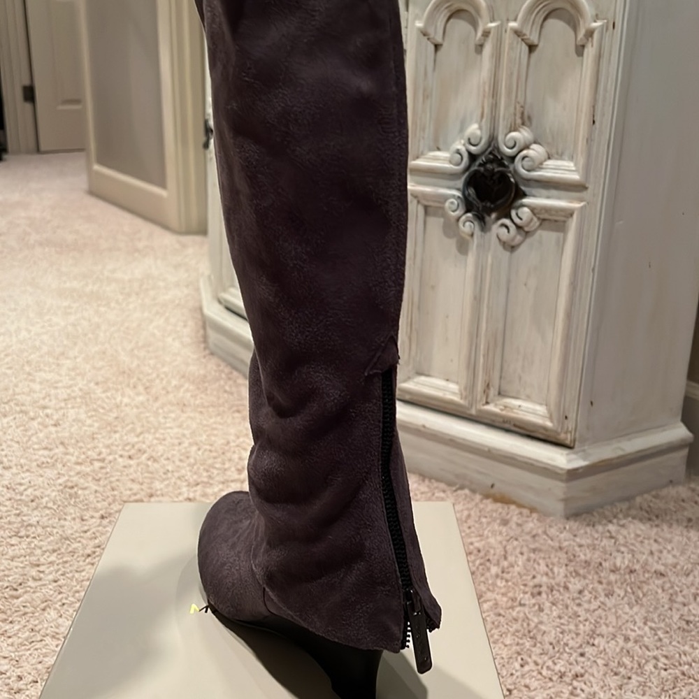 Grey Slouch Boot - Picture 3 of 6